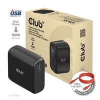 Club3D cestovní nabíječka 100W GAN technologie, USB-IF TID certified, USB Type-C, Power Delivery(PD) 3.0 Support