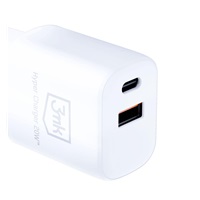 3mk síťová nabíječka - Hyper Charger 20W, bílá