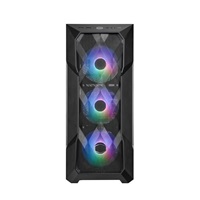 Cooler Master case MasterBox TD500 Mesh V2, ATX, Průhledná bočnice, 3x 120mm ARGB Fan, Černá