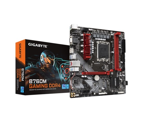 GIGABYTE MB Sc LGA1700 B760M GAMING DDR4, Intel B760, 2xDDR4, 1xDP, 1xHDMI, 1xVGA, mATX,