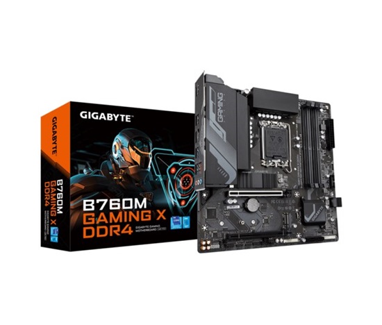 GIGABYTE MB Sc LGA1700 B760M GAMING X DDR4, Intel B760, 4xDDR4, 1xDP, 1xHDMI, mATX