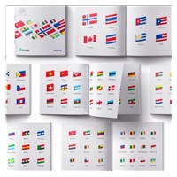 BAZAR - PIXIO Flags magnetická stavebnice - Poškozený obal (Komplet)