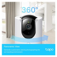 TP-Link Tapo C225 domácí/indoor kamera, (4MP, 2K 1440p, IR 9m, WiFi, micro SD card)