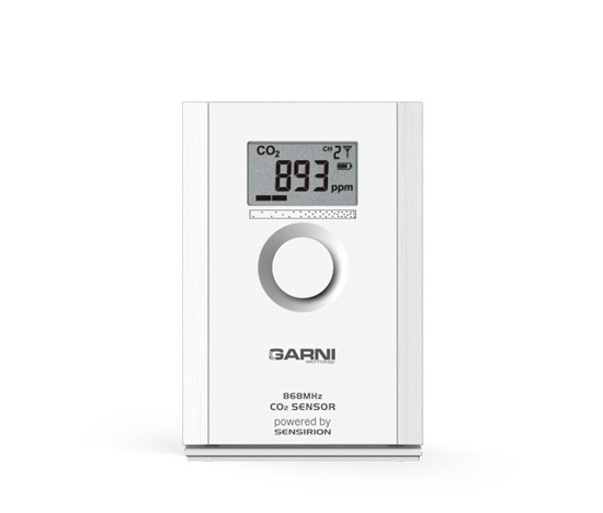 GARNI 102Q - vnitřní bezdrátové čidlo koncentrace CO2