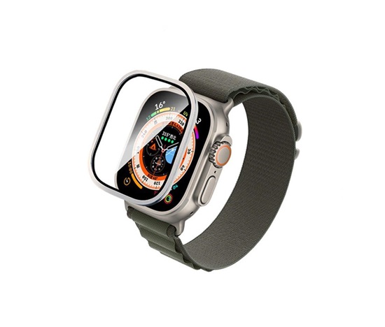 COTECi Titanium Alloy Frame Sapphire Film for Apple Watch Ultra 49mm