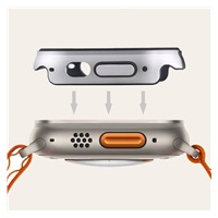 COTECi Blade Protection Case for Apple Watch Ultra - 49mm Silver