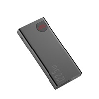 Baseus Adaman kovová powerbanka s digitálním displejem QC 20000mAh 22.5W, černá