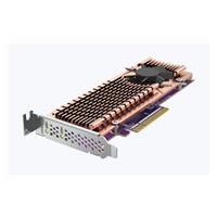 QNAP QM2-2P-384A rozšiřující karta 2xM.2 NVMe 2280/22110 PCIe Gen3x4 pro PC i NAS