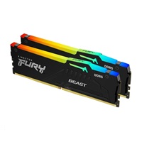 KINGSTON DIMM DDR5 64GB (Kit of 2) 6000MT/s CL36 FURY Beast RGB EXPO