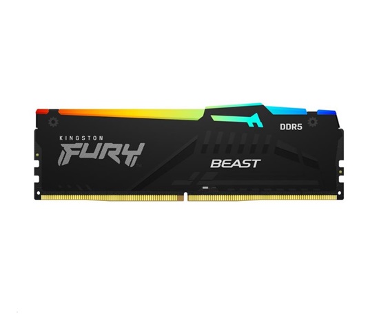 KINGSTON DIMM DDR5 8GB 6000MT/s CL36 FURY Beast RGB EXPO