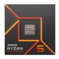 CPU AMD RYZEN 5 7600, 6-core, 3.8GHz, 38MB cache, 65W, socket AM5, BOX