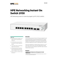 HPE Networking Instant On Switch 8p Gigabit 2p SFP 1930 (JL680A)