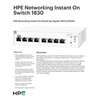 HPE Networking Instant On Switch 8p Gigabit 1830