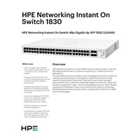 HPE Networking Instant On Switch 48p Gigabit 4p SFP 1830 (JL814)