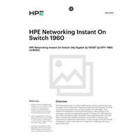 HPE Networking Instant On Switch 24p Gigabit 2p 10GBT 2p SFP+ 1960.