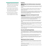 HPE Networking Instant On Switch 20p Gigabit CL4 4p Gigabit CL6 PoE 2p 10GBT 2p SFP+ 370W 1960 (JL807A)