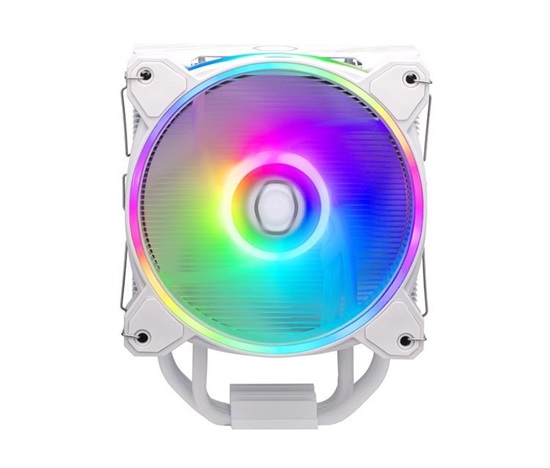 Cooler Master chladič Hyper 212 Halo White, 120mm ARGB, LGA1851, bílá