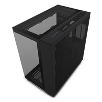 NZXT skříň H9 Elite dvoukomorová ATX / 3xRGB 120 mm / 1x 120mm fan / prosklená / RGB&fan controler / černá