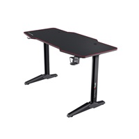 TRUST herní stůl GXT1175 Imperius XL Gaming Desk, černá