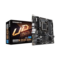 BAZAR - GIGABYTE MB Sc LGA1700 B660M DS3H DDR4, Intel B660, 4xDDR4, 1xDP, 1xHDMIM, 1xVGA, mATX - Po opravě (Komplet)