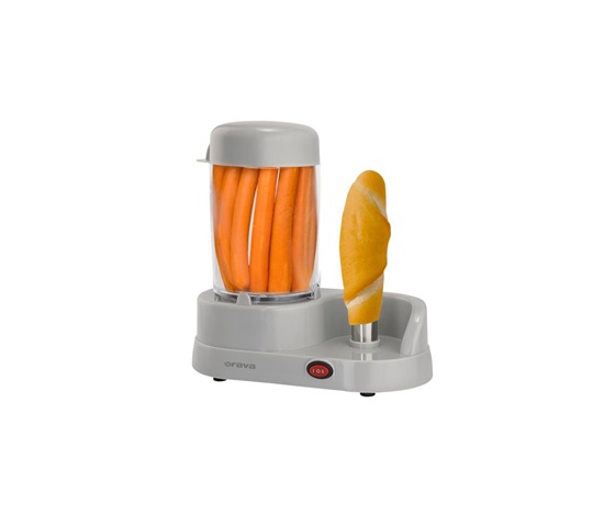 Orava HM-01 GR hotdogovač, 350 W, pro 6 párků, šedý