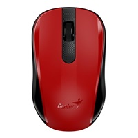 GENIUS myš NX-8008S/ 1200 dpi/ bezdrátová/ tichá/ BlueEye senzor/ červená
