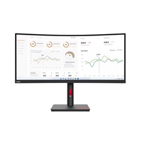LENOVO LCD ThinkVision T34w-30-34"  VA,matný,21:9,3440x1440,178/178,6ms,350cd,3000:1,HDMI,DP,VESA,3Y