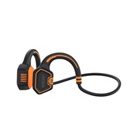 EVOLVEO bezdrátová sluchátka BoneSwim MP3 16GB, na lícní kosti, oranžová