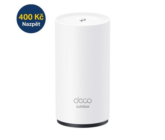 TP-Link Deco X50-Outdoor (1-pack) WiFi6 Mesh (AX3000,2,4GHz/5GHz,2xGbELAN/WAN)