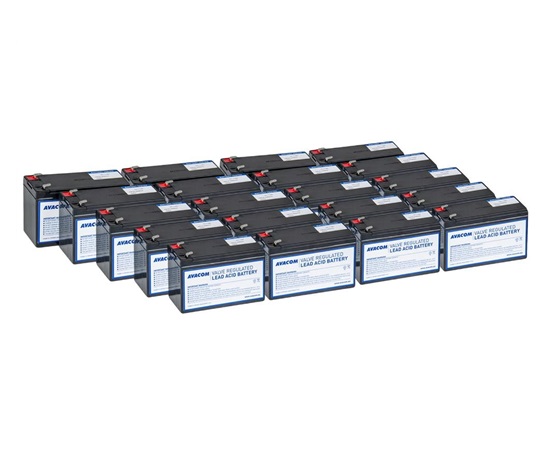Fortron Tower Battery Bank, BB-240/09T, CSB 12V/9AH*20pcs