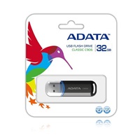 ADATA Flash Disk 64GB C906, USB 2.0 Classic, černá