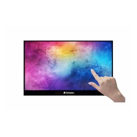 Verbatim PMT-17 Portable Touchscreen Monitor 17.3" Full HD 1080p Metal Housing Přenosný dotykový monitor