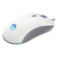 ENDORFY Herní myš GEM Plus Onyx White, USB, ARGB, bílá