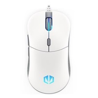 ENDORFY Herní myš GEM Plus Onyx White, USB, ARGB, bílá