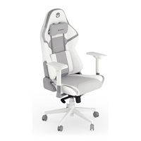 ENDORFY Herní židle Scrim Onyx White, kožená, bílá