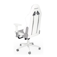ENDORFY Herní židle Scrim Onyx White, kožená, bílá