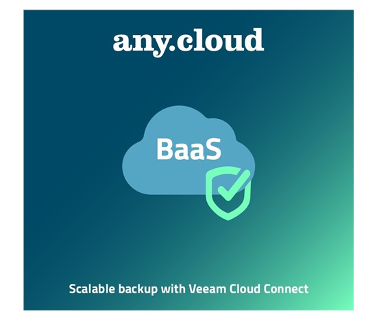 Anycloud BaaS | BaaS for Veeam Agent for Servers (1SRV/12M)