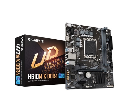 GIGABYTE MB Sc LGA1700 H610M K DDR4, Intel H610, 2xDDR4, 1xHDMI, mATX