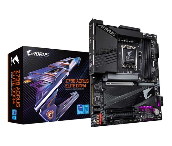 GIGABYTE MB Sc LGA1700 Z790 AORUS ELITE DDR4, Intel Z790, 4xDDR4, 1xHDMI