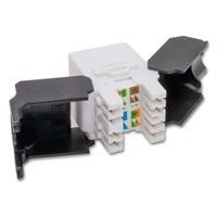 Keystone Cat5E, UTP, samozařezávací se zaklapnutím, bílý