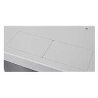 LEXI-Net 10" nástěnný rozvaděč Basic 9U 292x300, skleněné dveře, bez zad, svařovaný, šedý