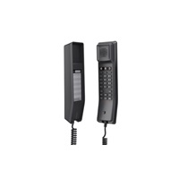 Grandstream GHP611W, hotelový VoIP telefon, 2 linky, 2 SIP účty, Wi-Fi, HD Audio, 3 cestná konference, Černý