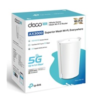 TP-Link Deco X50-5G (1-pack) WiFi6 Mesh (AX3000,2,4GHz/5GHz,1x2,5GbELAN/WAN,2xGbELAN/WAN,4G LTE,5G,+1xnanoSIM)