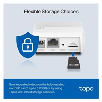 TP-Link Tapo D230S1 Chytrý video zvonek Tapo T230S1 1xTapo D230, 1xTapo H200 (5MP, 2K, WiFi, IR 8m, 1xGbE, microSD)