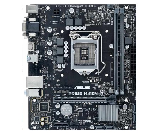 BAZAR - ASUS MB Sc LGA1200 PRIME H410M-R-SI, Intel H410, 1xHDMI, 1xDVI, 1xVGA, mATX - Po opravě (Bez příslušenství)