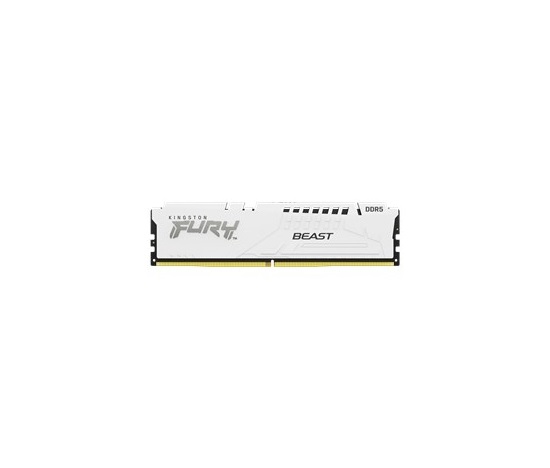 KINGSTON DIMM DDR5 32GB 5200MT/s CL40 FURY Beast Bílá XMP