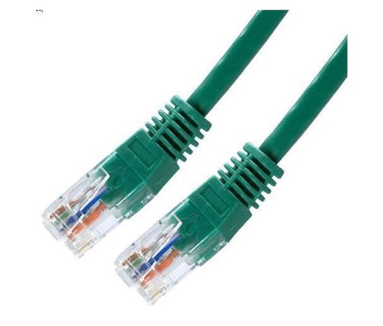 XtendLan patch kabel Cat6, UTP - 1m, zelený (prodej po 10 ks)