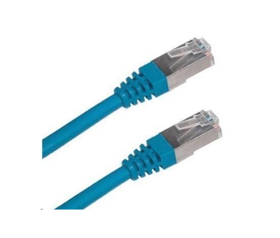 XtendLan patch kabel Cat5E, FTP - 3m, modrý