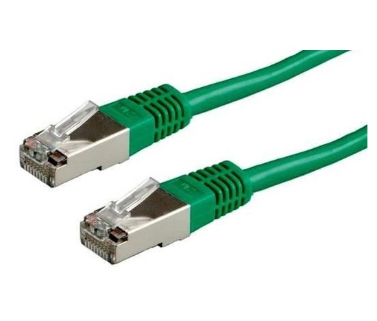 XtendLan patch kabel Cat5E, FTP - 5m, zelený