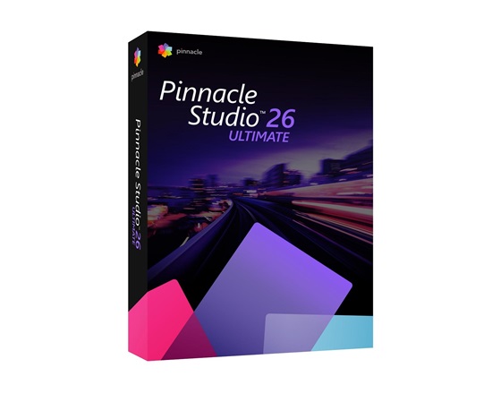 Pinnacle Studio 26 Ultimate ML EU Upgrade - Windows, EN/CZ/DA/DE/ES/FI/FR/IT/NL/PL/SV - ESD